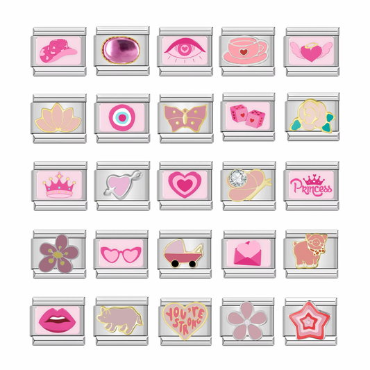 Pink Aesthetic - Italian Charms