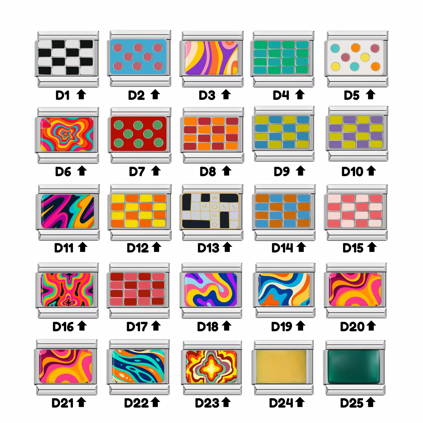 Groovy Retro - Italian Charms