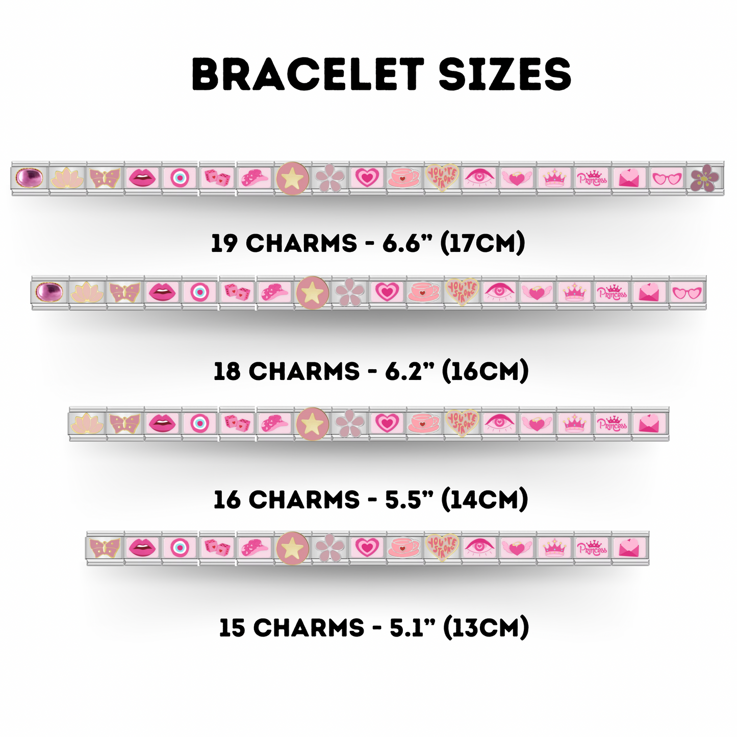 Pink Aesthetic - Italian Charms