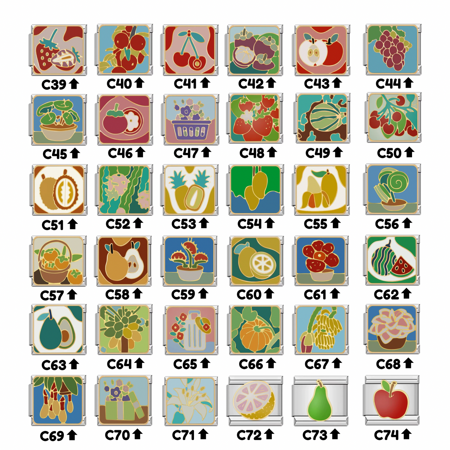 Fruits Plants - Italian Charms