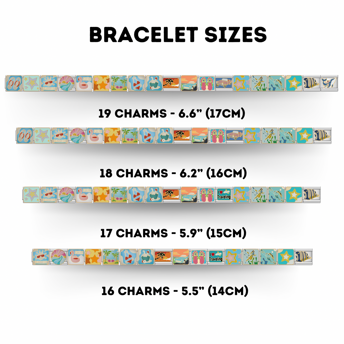 Beach Summer - Italian Charms
