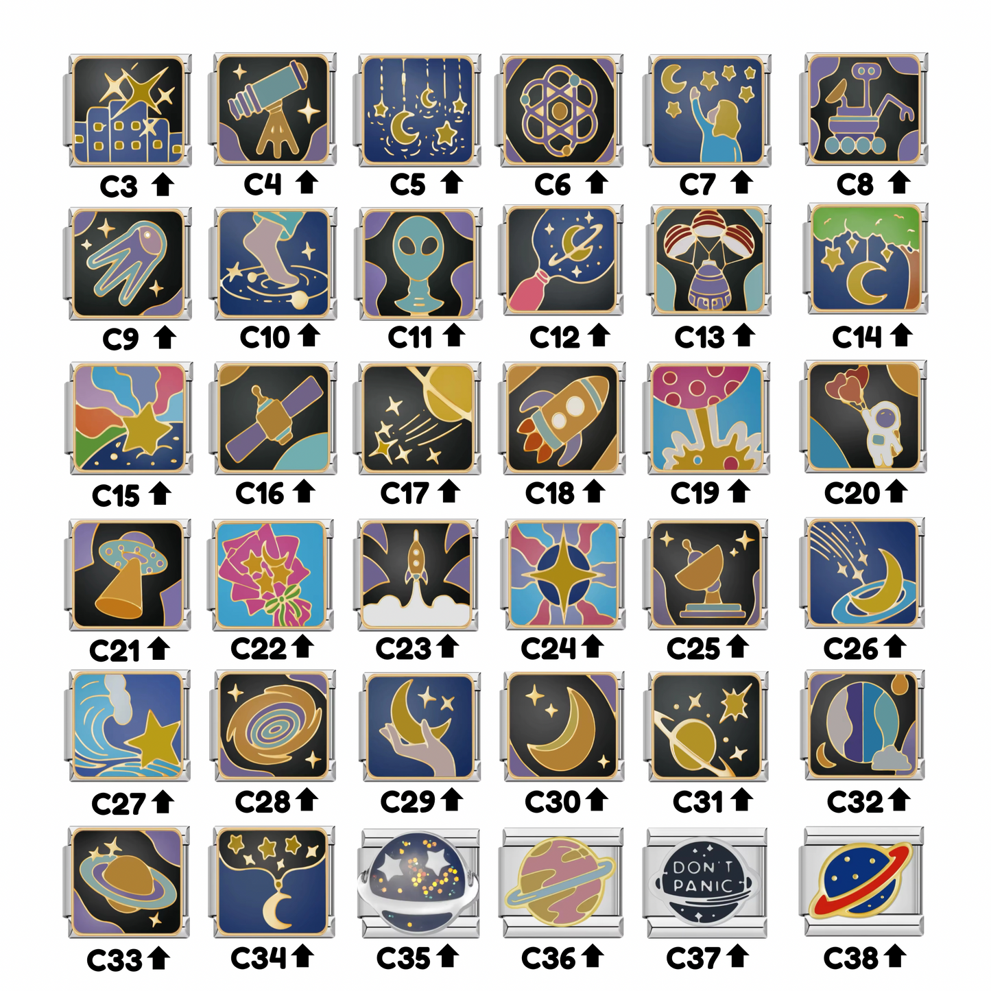 Space - Italian Charms