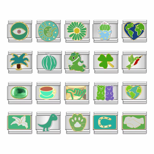 Green Aesthetic - Italian Charms