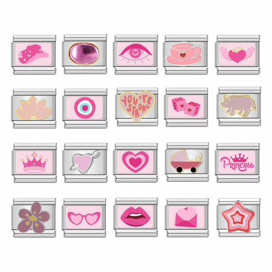 Pink Aesthetic - Italian Charms