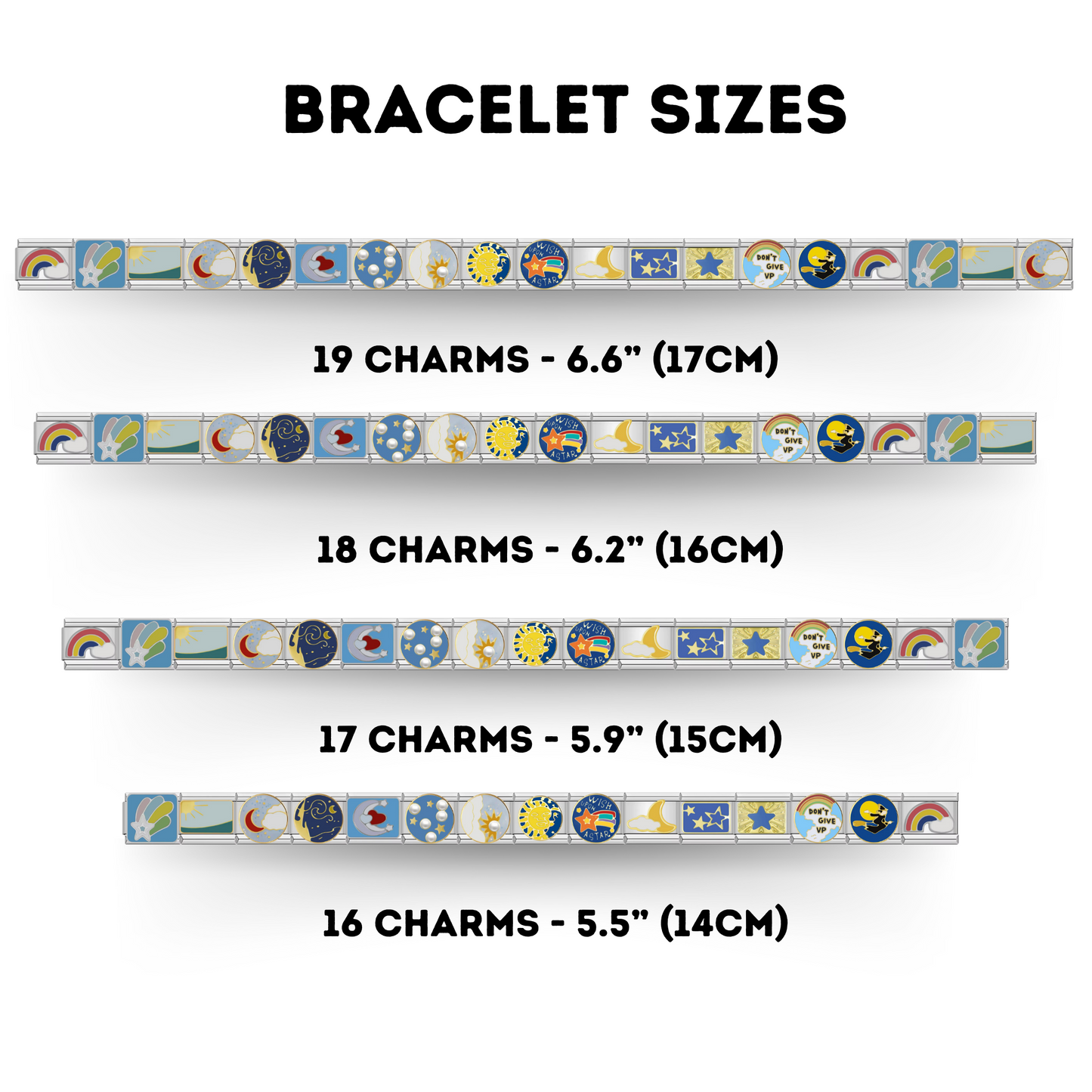 Silver Celestial - Italian Charms